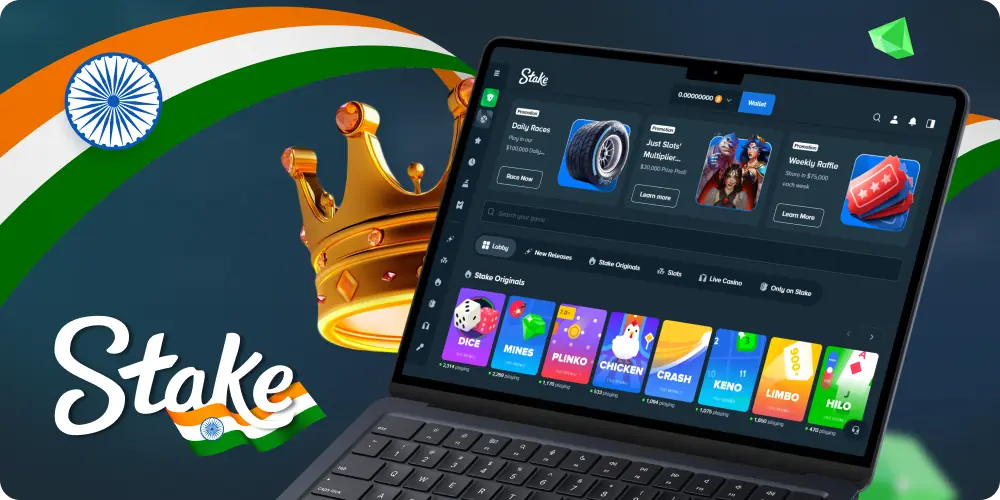 Stake Casino for Indian bettors and casino players